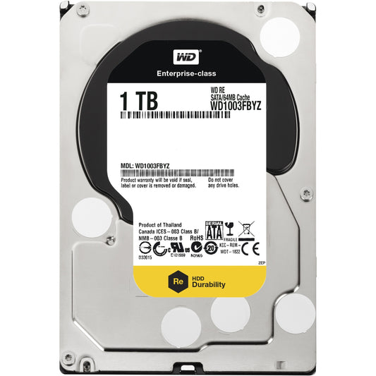 Western Digital WD RE WD1003FBYZ 1TB Internal 3.5-Inch SATA Hard Drive