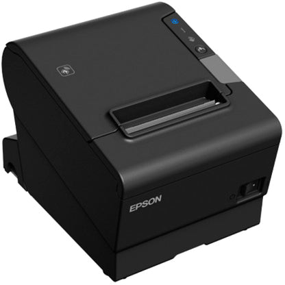 Epson OmniLink TM-T88VI Single-Station Thermal Receipt Printer - Monochrome, Ethernet, USB, Serial, NFC, 13.78 in/sec