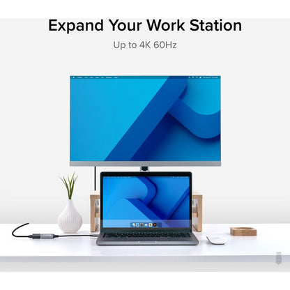 Plugable USB-C to HDMI Adapter (USBC-HDMI) for 4K Displays - Thunderbolt 3 and USB4 Compatibility