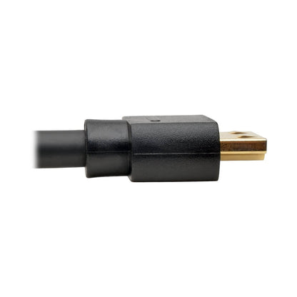 Eaton Tripp Lite Series DisplayPort 1.2a to HDMI Active Adapter Cable, 10 ft., 4K @ 60Hz, Gold-Plated Connectors