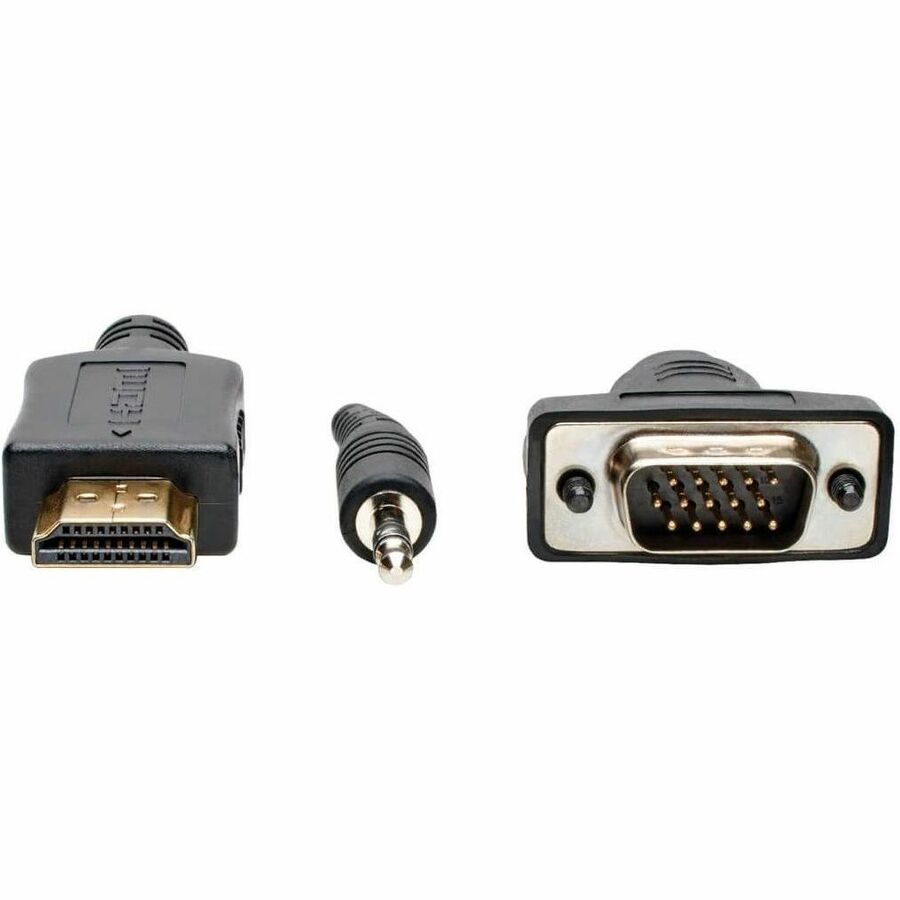 Eaton Tripp Lite Series P566-003-VGA-A HDMI to VGA + Audio Active Converter Cable, 3 ft