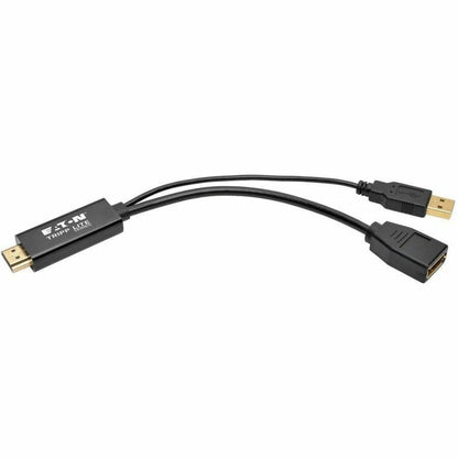 Eaton Tripp Lite Series 4K HDMI to DisplayPort Active Converter (M/F) with USB Power - 6 inch