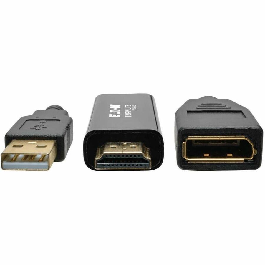Eaton Tripp Lite Series 4K HDMI to DisplayPort Active Converter (M/F) with USB Power - 6 inch