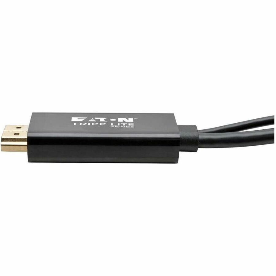 Eaton Tripp Lite Series 4K HDMI to DisplayPort Active Converter (M/F) with USB Power - 6 inch