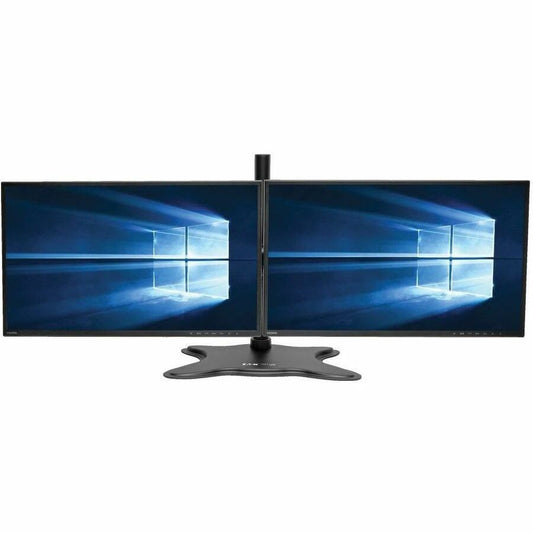 Eaton Tripp Lite Series Dual-Monitor Desktop Mount Stand for 13 to 27 Inch Flat-Screen Displays