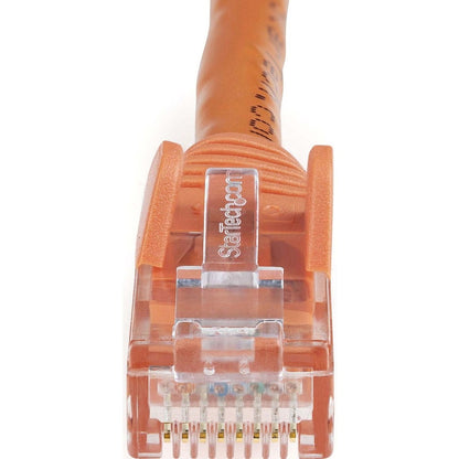 StarTech.com 20ft Orange Cat6 Ethernet Cable - Snagless Gigabit Network Patch Cord with 24 AWG Copper and PoE Support