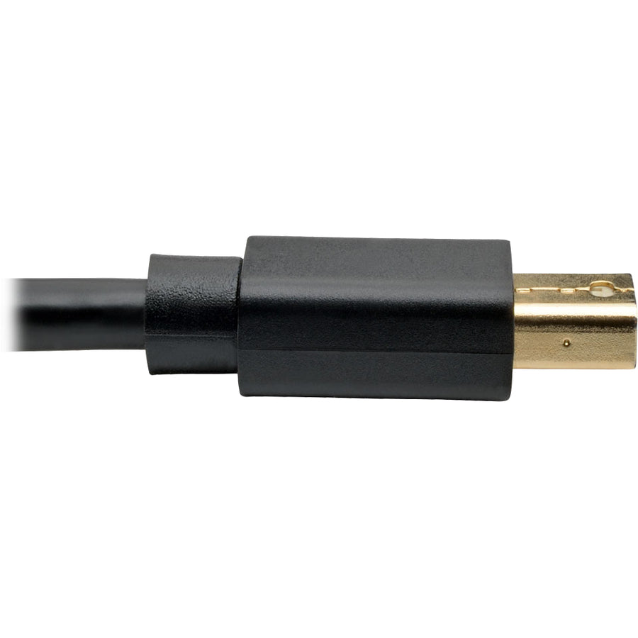 Eaton Tripp Lite Series Mini DisplayPort to DisplayPort Cable 3 ft. 4K 60Hz with Locking Connector