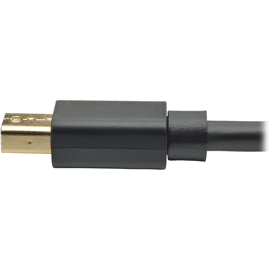 Eaton Tripp Lite Series Mini DisplayPort to DisplayPort Cable 3 ft. 4K 60Hz with Locking Connector