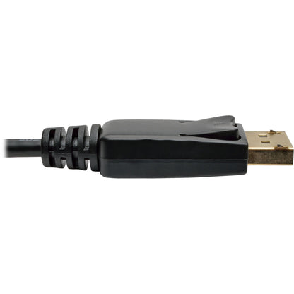 Eaton Tripp Lite Series Mini DisplayPort to DisplayPort Cable 3 ft. 4K 60Hz with Locking Connector