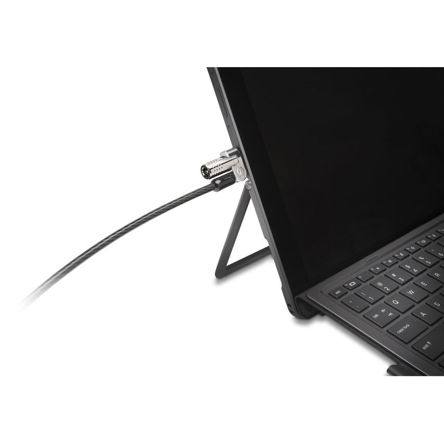Kensington NanoSaver Keyed Laptop Lock with Cleat Locking Technology and Carbon Steel Cable
