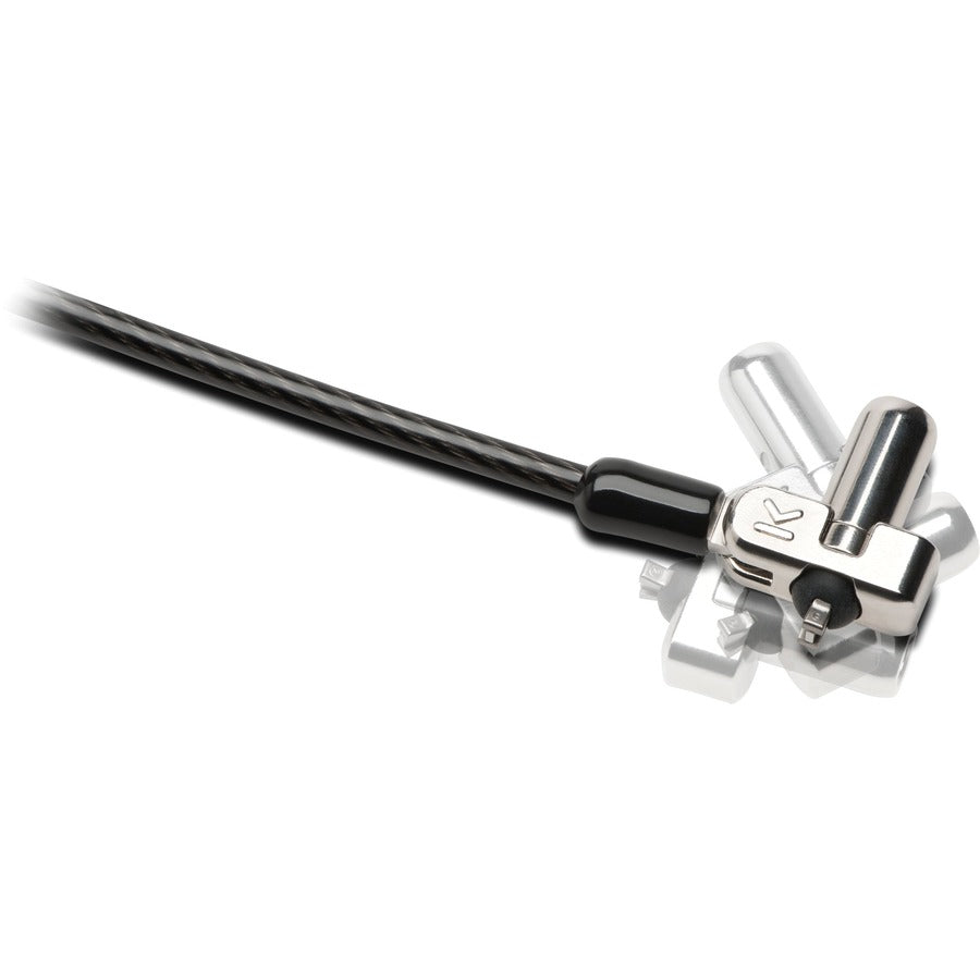 Kensington NanoSaver Keyed Laptop Lock with Cleat Locking Technology and Carbon Steel Cable