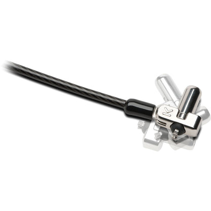 Kensington NanoSaver Keyed Laptop Lock with Cleat Locking Technology and Carbon Steel Cable