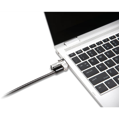 Kensington NanoSaver Keyed Laptop Lock with Cleat Locking Technology and Carbon Steel Cable