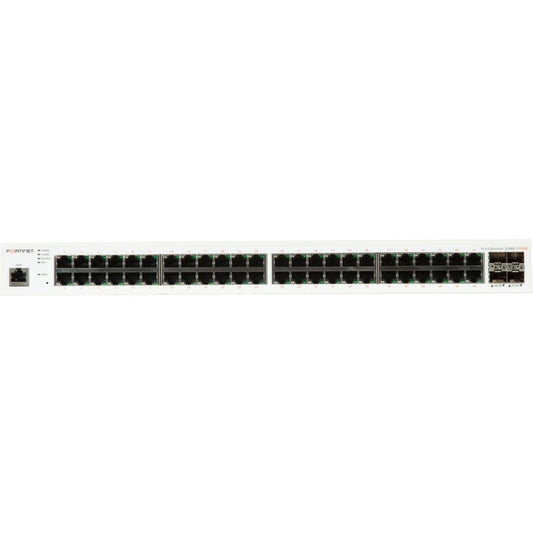 Fortinet FS-248E-FPoE FortiSwitch Ethernet Switch for Secure Network Connectivity