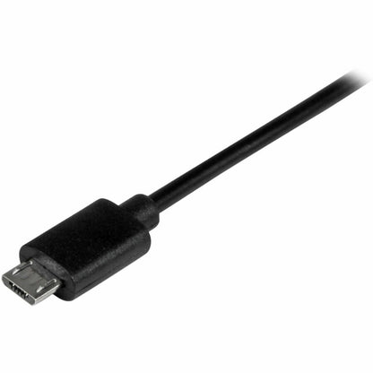 StarTech.com 0.5m USB-C to Micro-B Cable - USB 2.0 Data Transfer and Charging for Mobile Devices and External Drives
