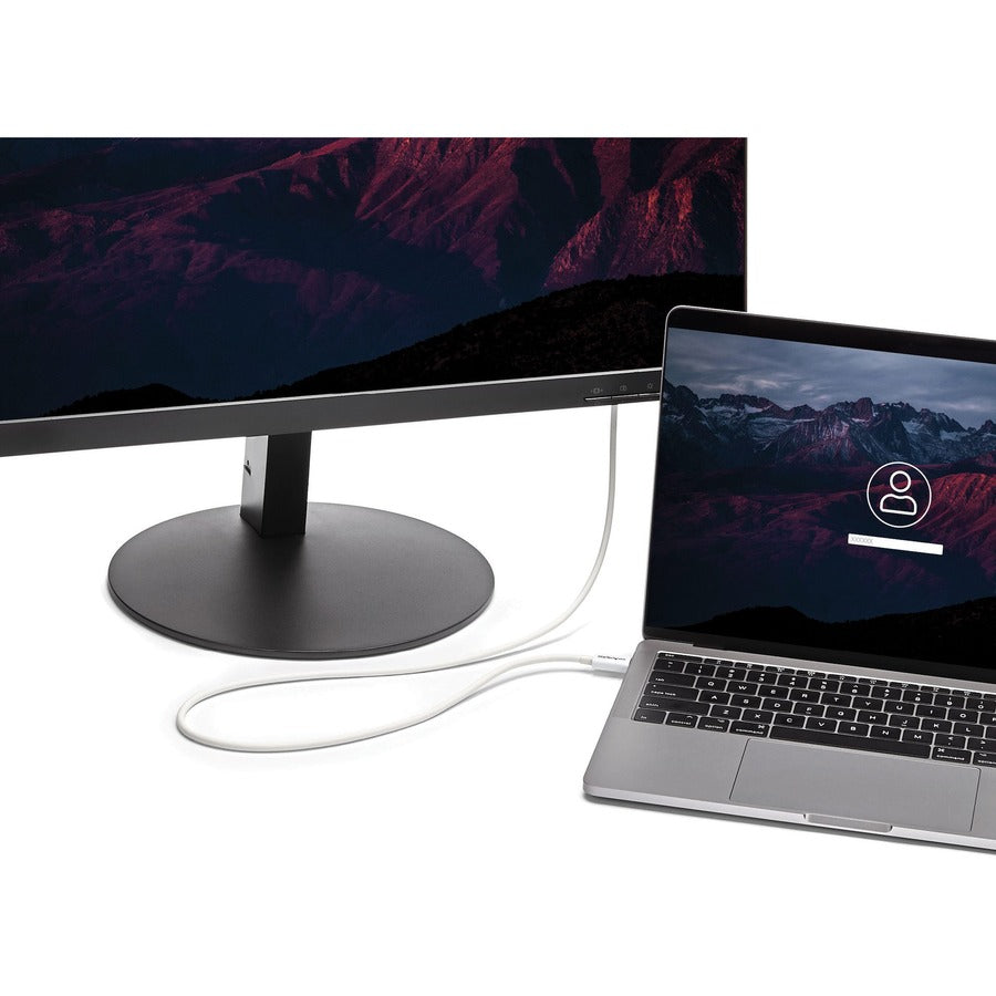StarTech.com 3.3ft Thunderbolt 3 Cable with 20Gbps Data Transfer and 100W Power Delivery