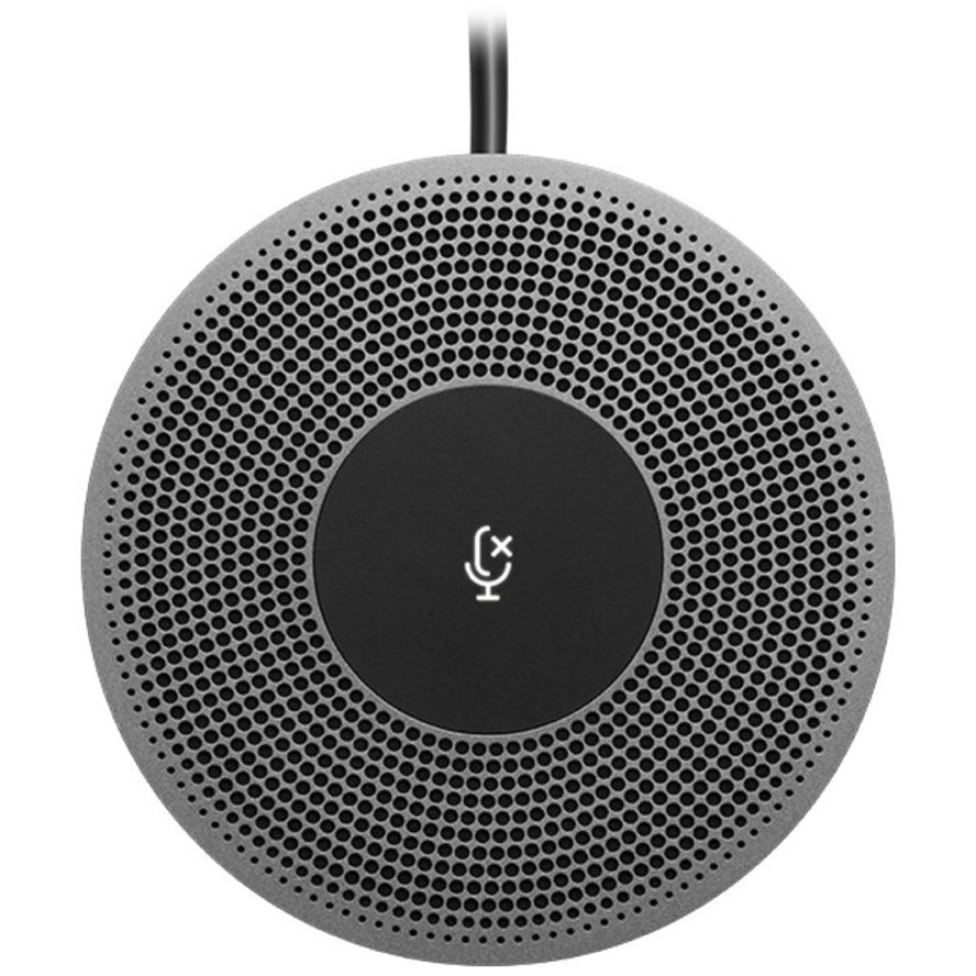 Logitech Expansion Mic for MeetUp – Extended Microphone for Conference Rooms