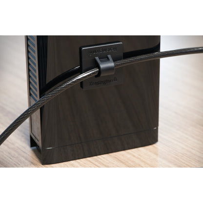 Kensington K64424WW Desktop & Peripherals Locking Kit 2.0 with 8 ft Carbon Steel Cable