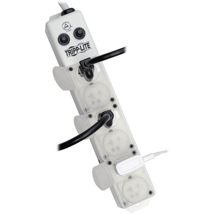 Eaton Tripp Lite Series PS607HG20AOEM Medical-Grade Power Strip with 6 Hospital-Grade Outlets and Locking Safety Covers