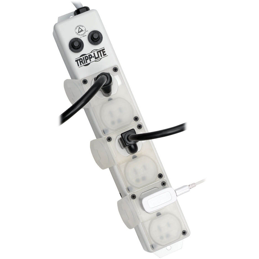 Eaton Tripp Lite Series PS-607-HG-OEM Medical-Grade Power Strip with 6 Hospital-Grade Outlets and Anti-Microbial Coating