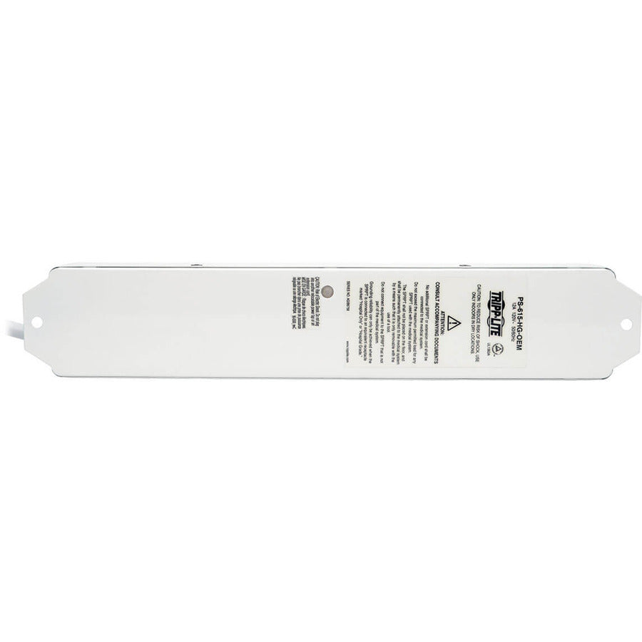 Eaton Tripp Lite Series PS-607-HG-OEM Medical-Grade Power Strip with 6 Hospital-Grade Outlets and Anti-Microbial Coating