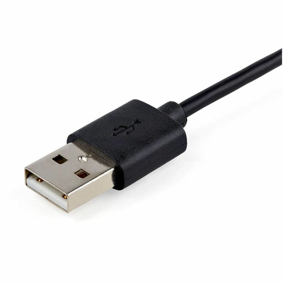 StarTech.com 1m USB-A to USB-C Cable - Right-Angle USB 2.0 M/M - 3 ft. for Charging and Data Transfer