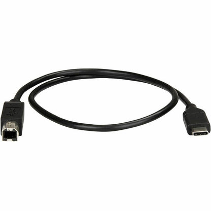 StarTech.com 0.5m USB-C to USB-B Printer Cable - USB 2.0 Data Transfer Cable for Computers and Peripherals
