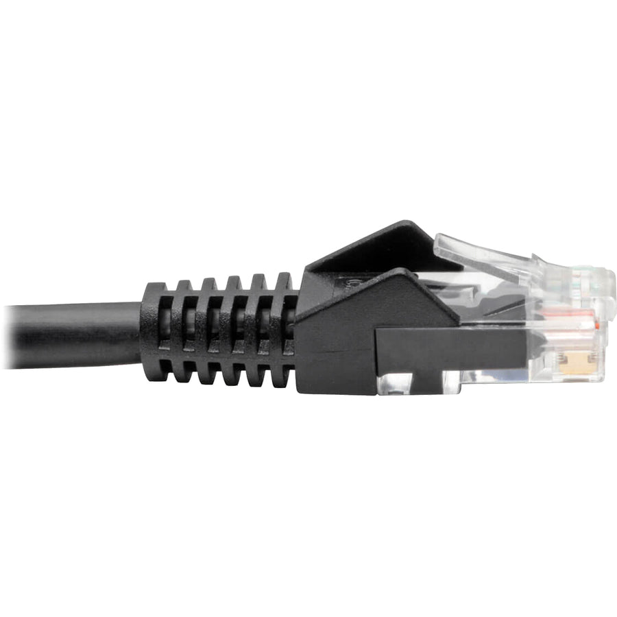 Eaton Tripp Lite Series Cat6 Gigabit Snagless Ethernet Patch Cable - 35 ft. Black (Part N201-035-BK)