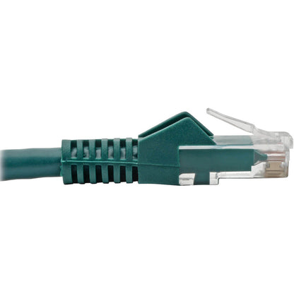 Eaton Tripp Lite Series Cat6 Gigabit Snagless Molded Ethernet Patch Cable - 35 ft Green