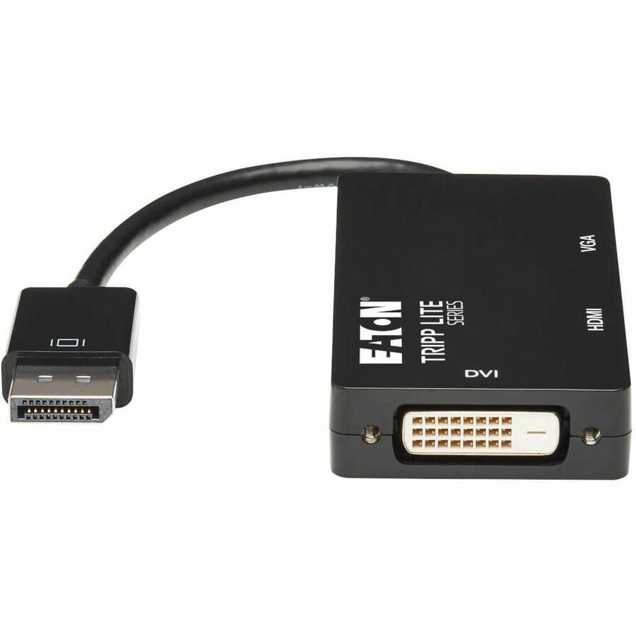 Eaton Tripp Lite Series DisplayPort to VGA, DVI, HDMI All-in-One Converter Adapter - 4K at 60Hz Support