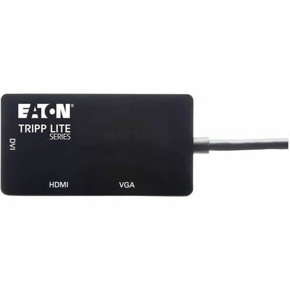 Eaton Tripp Lite Series DisplayPort to VGA, DVI, HDMI All-in-One Converter Adapter - 4K at 60Hz Support