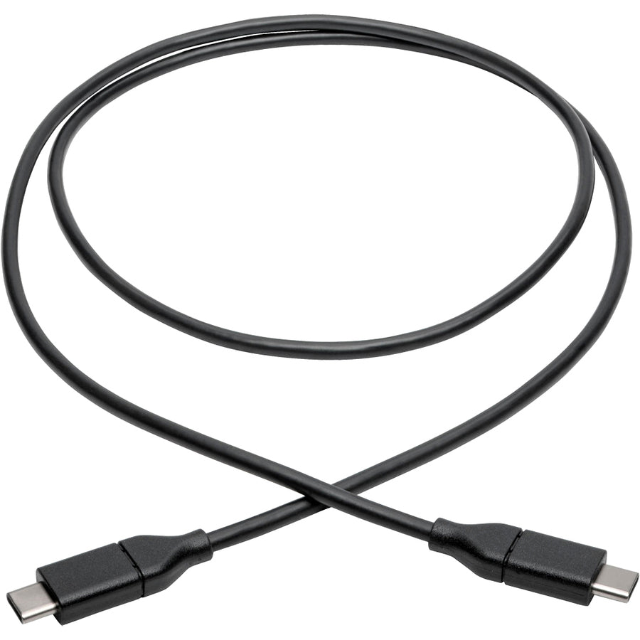 Eaton Tripp Lite Series USB-C to USB-C Cable (Part U040-003-C-5A) – 3 ft. USB 2.0 Hi-Speed Data & Fast Charging Cable