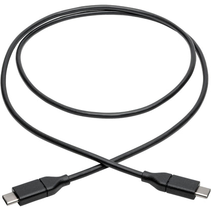 Eaton Tripp Lite Series USB-C to USB-C Cable (Part U040-003-C-5A) – 3 ft. USB 2.0 Hi-Speed Data & Fast Charging Cable