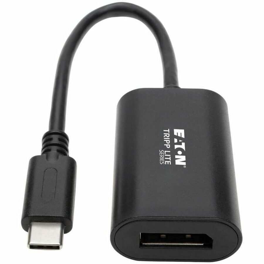 Eaton Tripp Lite Series U444-06N-DP4K6B USB-C to DisplayPort 4K Adapter – Supports 4K UHD Video & 7.1 Surround Sound