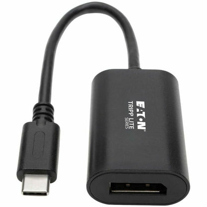 Eaton Tripp Lite Series U444-06N-DP4K6B USB-C to DisplayPort 4K Adapter – Supports 4K UHD Video & 7.1 Surround Sound