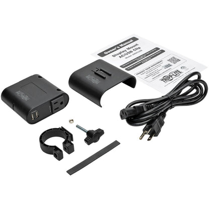 Eaton Tripp Lite DMACUSB All-in-One Display Mount Power and USB Charging Clip