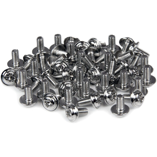 StarTech.com M3 x 1/4 inch Computer Mounting Screws – Pack of 50