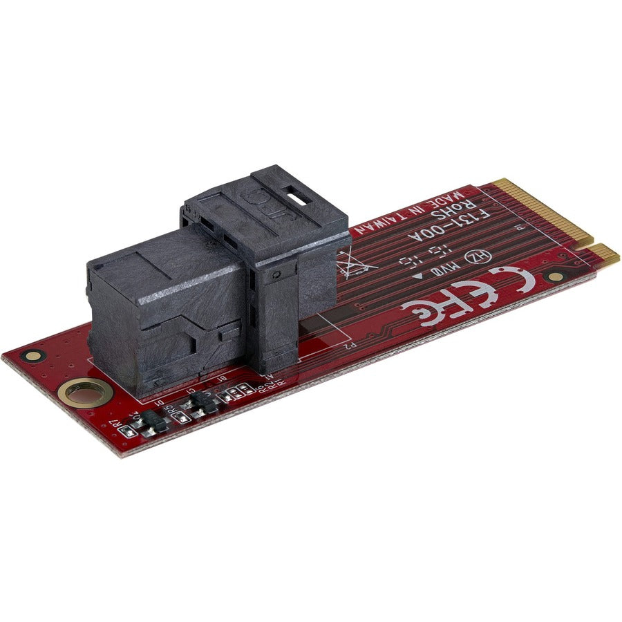 StarTech.com U.2 (SFF-8643) to M.2 PCIe x4 Adapter Card for U.2 NVMe SSDs