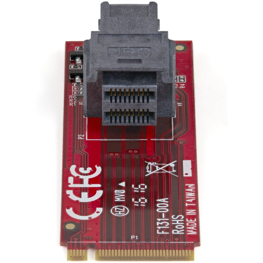 StarTech.com U.2 (SFF-8643) to M.2 PCIe x4 Adapter Card for U.2 NVMe SSDs