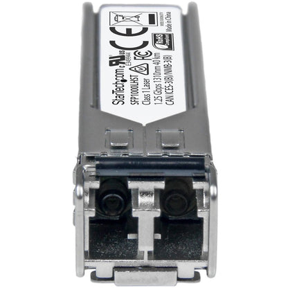 StarTech.com SFP1000LHST MSA Uncoded 1GbE Single Mode Fiber SFP Module - 40 km