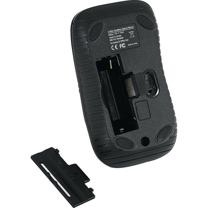 Verbatim America, LLC Wireless Notebook Optical Mouse (Part #99765) — Matte Black, 1200 DPI, 2.4 GHz Wireless Performance