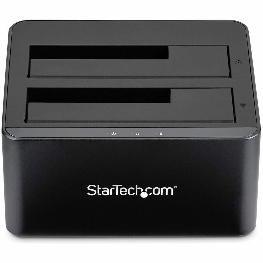 StarTech.com Dual-Bay SATA HDD/SSD Docking Station SDOCK2U33V with USB 3.0