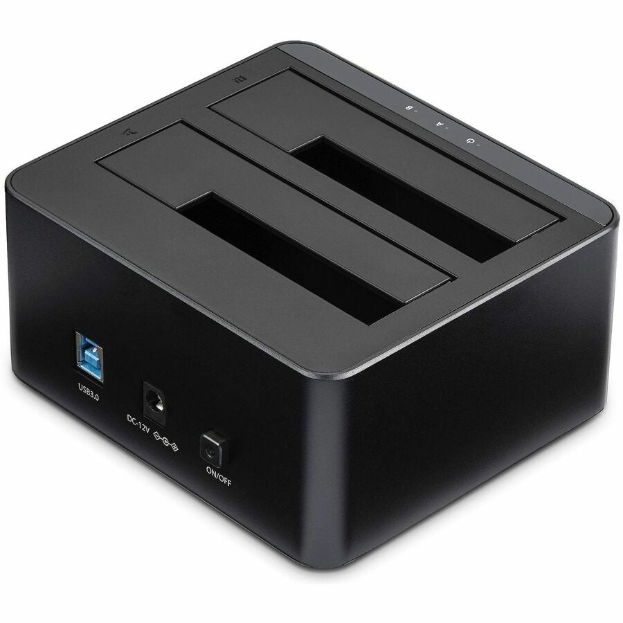 StarTech.com Dual-Bay SATA HDD/SSD Docking Station SDOCK2U33V with USB 3.0