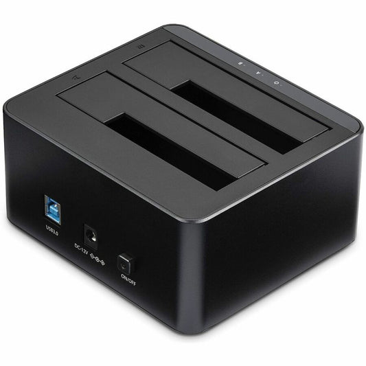 StarTech.com Dual-Bay SATA HDD/SSD Docking Station SDOCK2U33V with USB 3.0