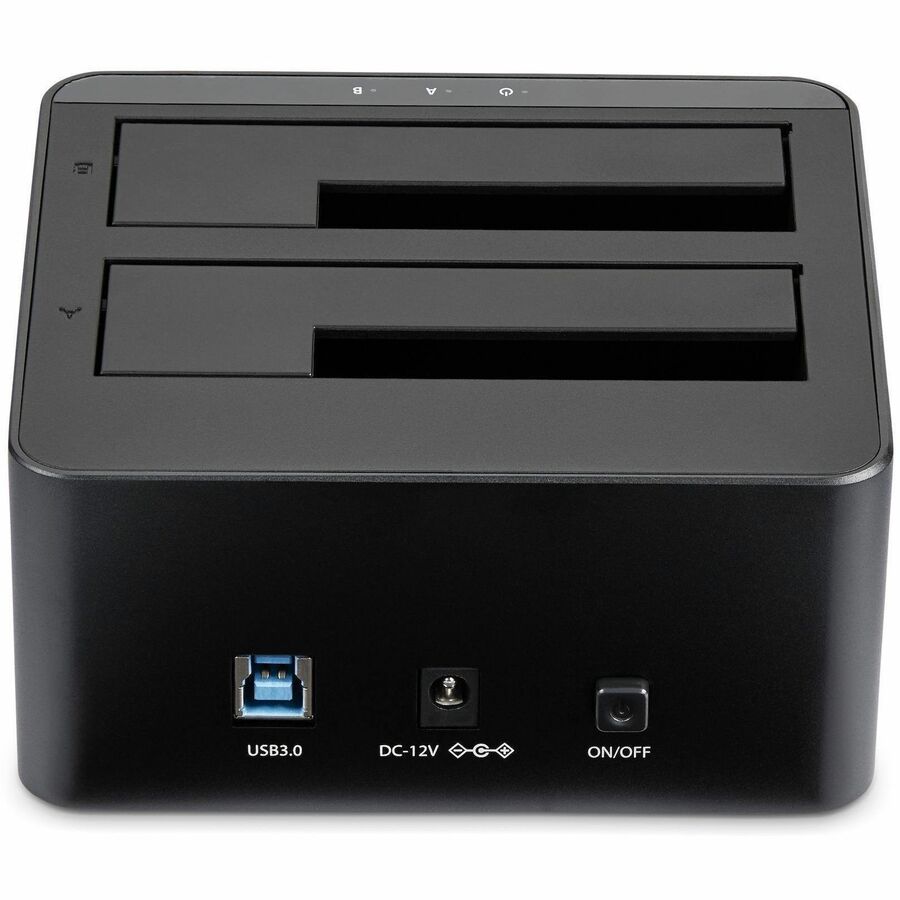 StarTech.com Dual-Bay SATA HDD/SSD Docking Station SDOCK2U33V with USB 3.0