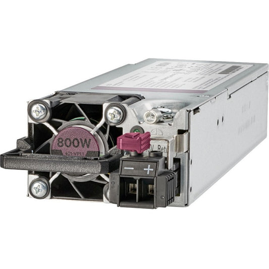 Hewlett Packard Enterprise 800W Flex Slot Power Supply Kit - 48VDC Hot Plug, Low Halogen