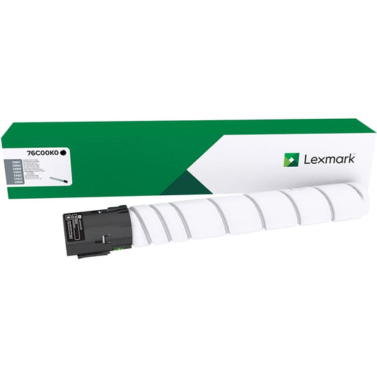 Lexmark Original High Yield Laser Toner Cartridge - Black - Part Number 76C0HK0