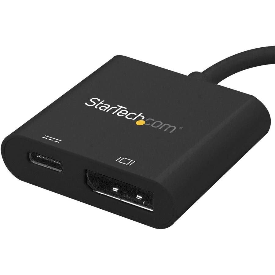 StarTech.com USB C to DisplayPort Adapter with 60W Power Delivery - 4K 60Hz Video Converter