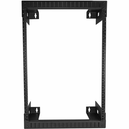 StarTech.com 15U Wall-Mount Open Frame Server Rack - 12 inch Depth, Black
