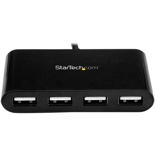 StarTech.com 4-Port USB-C Hub Mini - USB to 4 USB-A Ports for Travel and Desktop Use